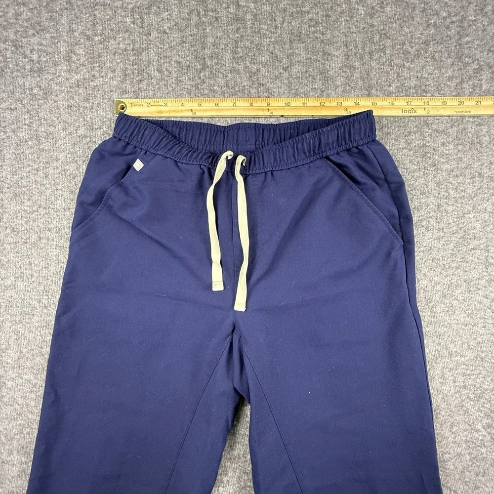 FIGS Cairo Cargo Scrub Pants ‎ Medium Dark Harbor Tech-Collection Blue